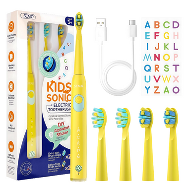 SonicSmile Buddy | Plaisir sain de se brosser les dents pour votre petit - Brosse à dents électrique pour enfants